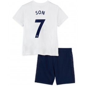 Divisa di Calcio Tottenham Hotspur Son Heung-min 7 Bambino Prima 2021/2022